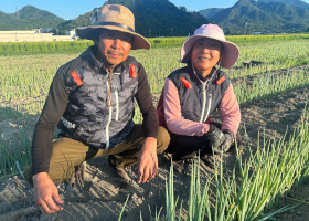 福本寛子夫妻の写真